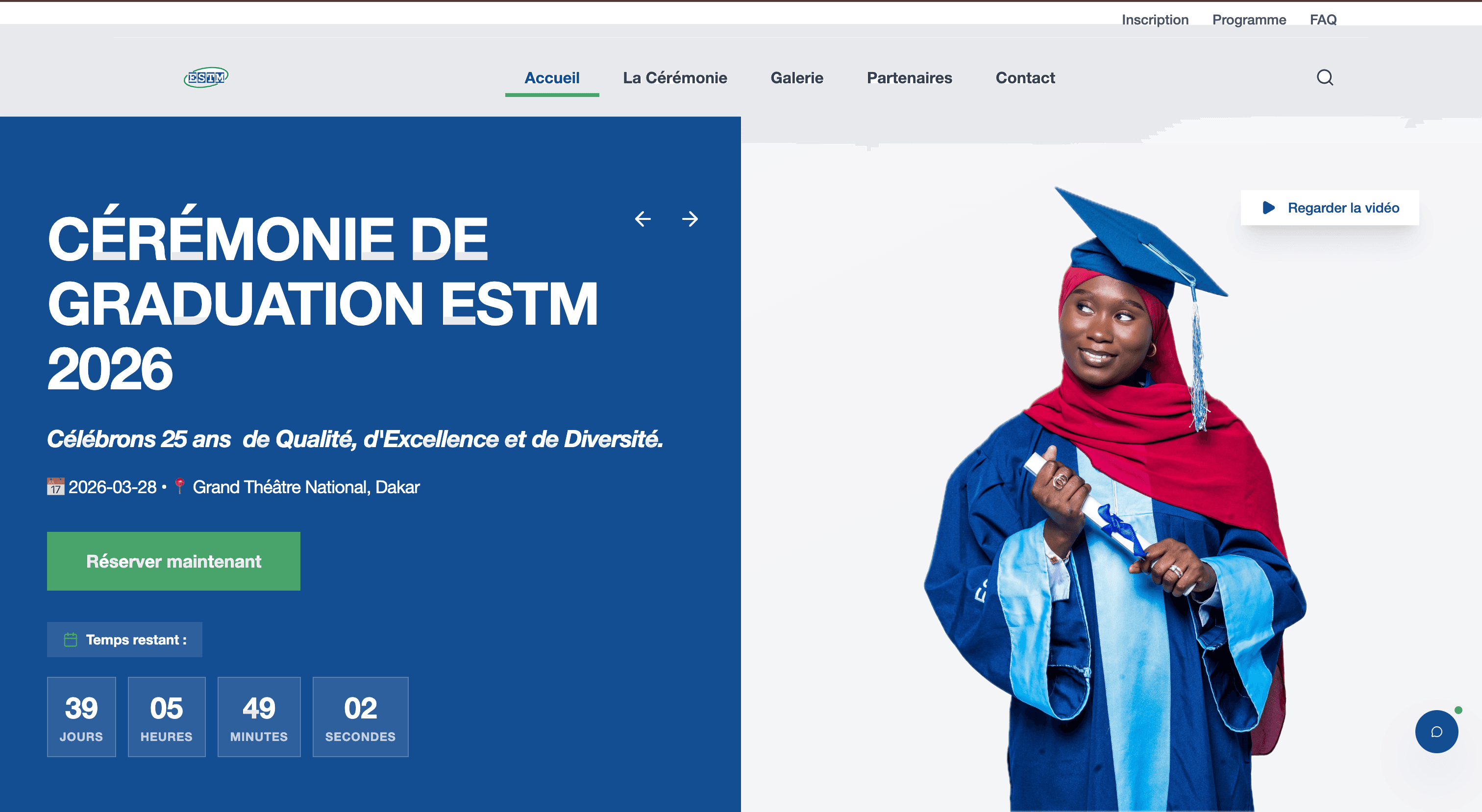Plateforme de Gestion de Graduation (ESTM)